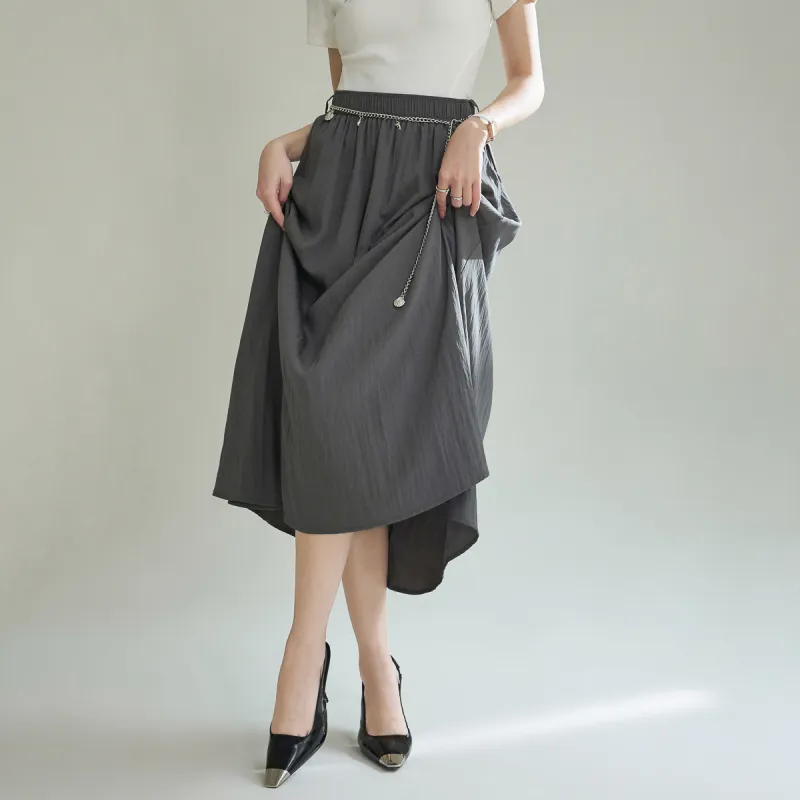 SMEN Casual Long Skirts Women's-7