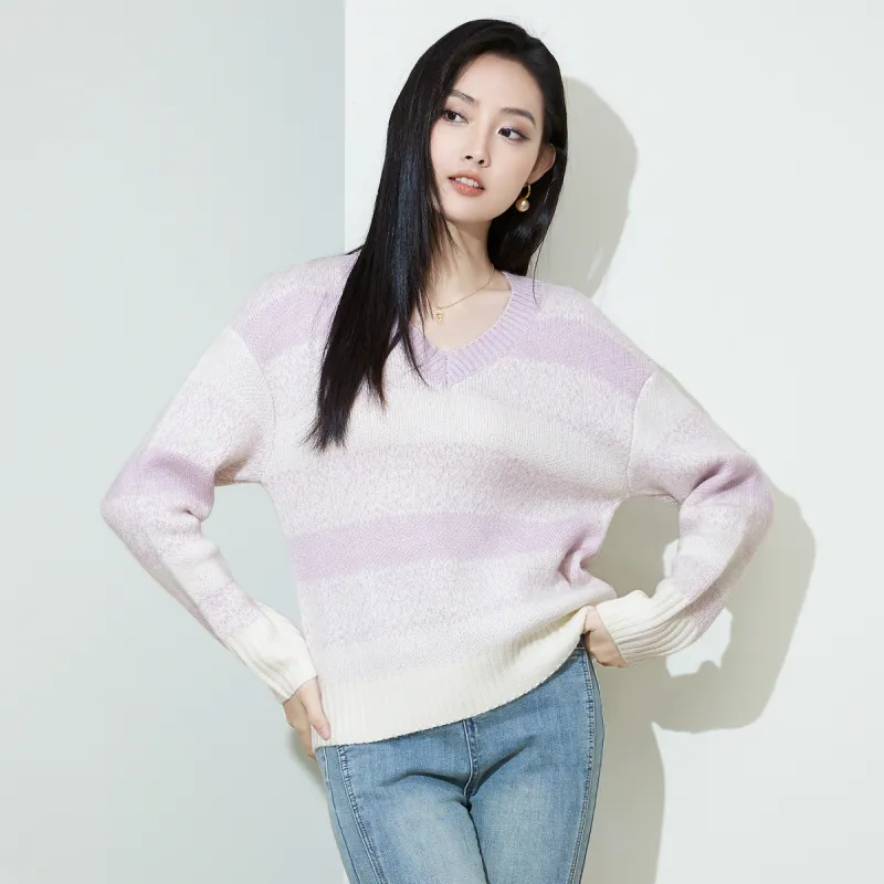 SMEN Knitwear Women's Purple-4