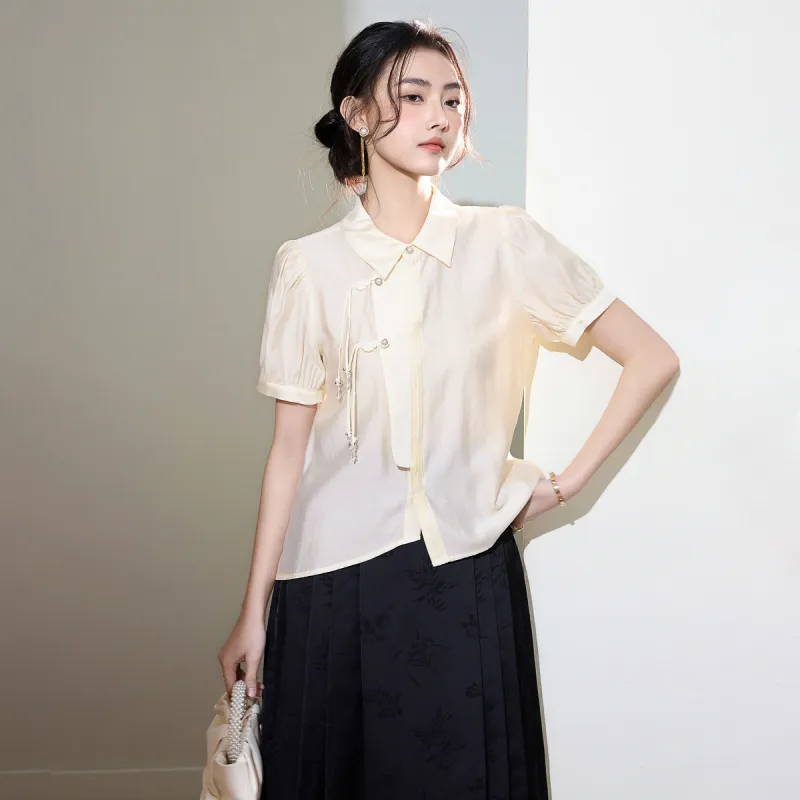 SMEN Shirts Women's Beige-7