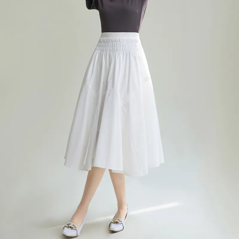 SMEN Casual Long Skirts Women's-5