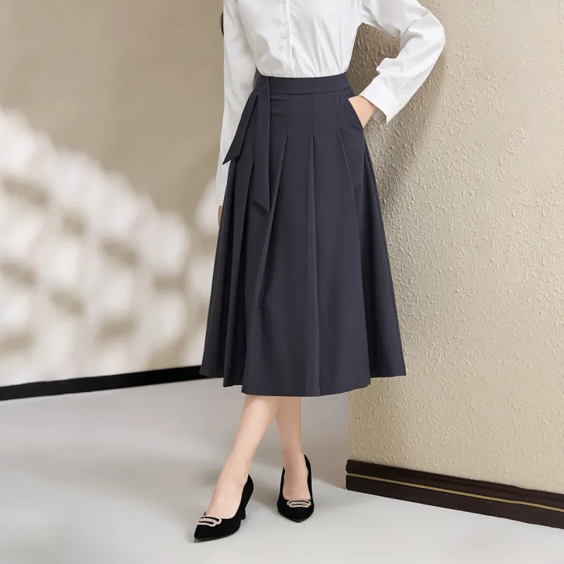 SMEN Casual Long Skirts Women's-10