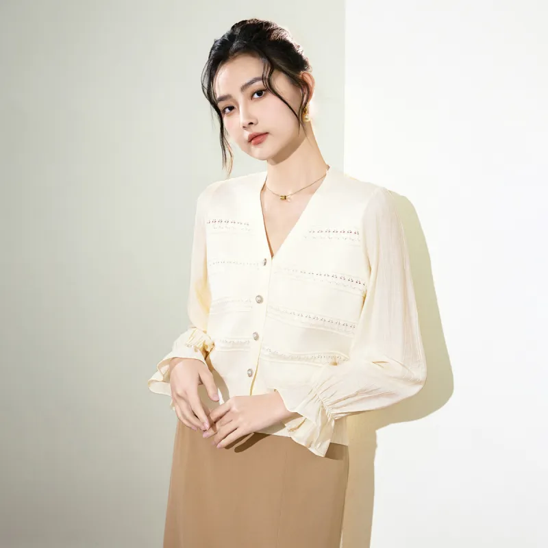 SMEN Knitwear Women's Apricot-6