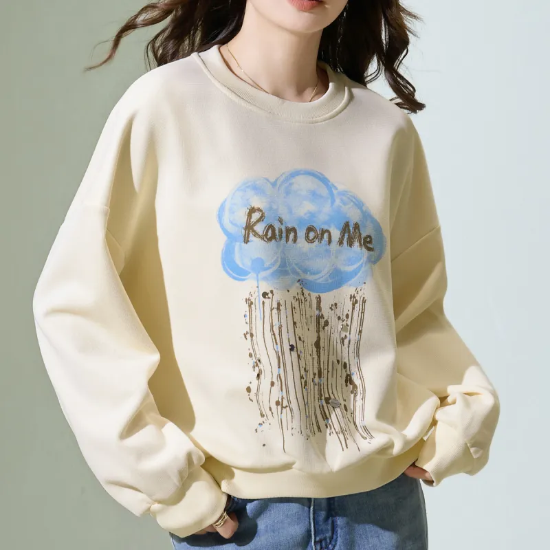 SMEN Sweatshirt Women's Apricot-0