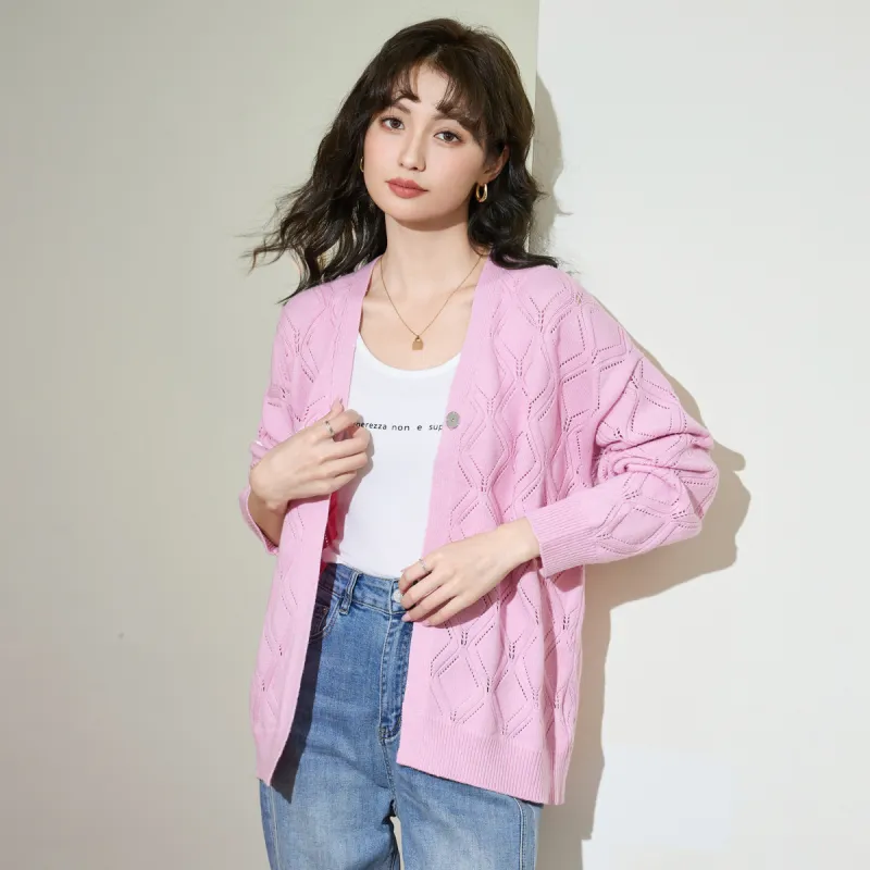 SMEN Knitwear Women's Pink-6