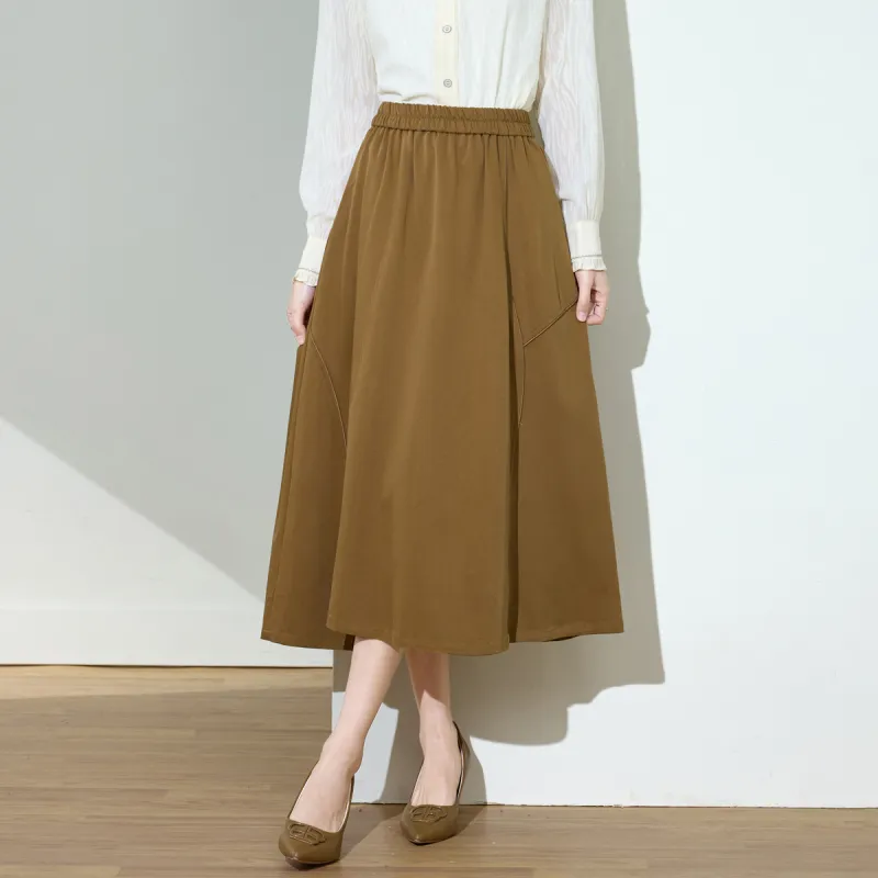 SMEN Casual Long Skirts Women's-3
