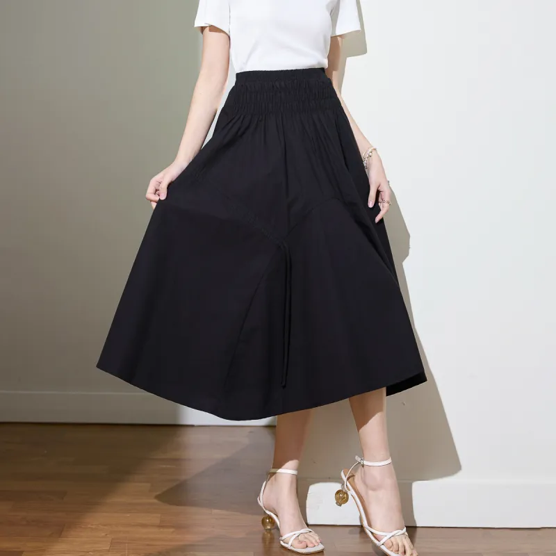 SMEN Casual Long Skirts Women's-13
