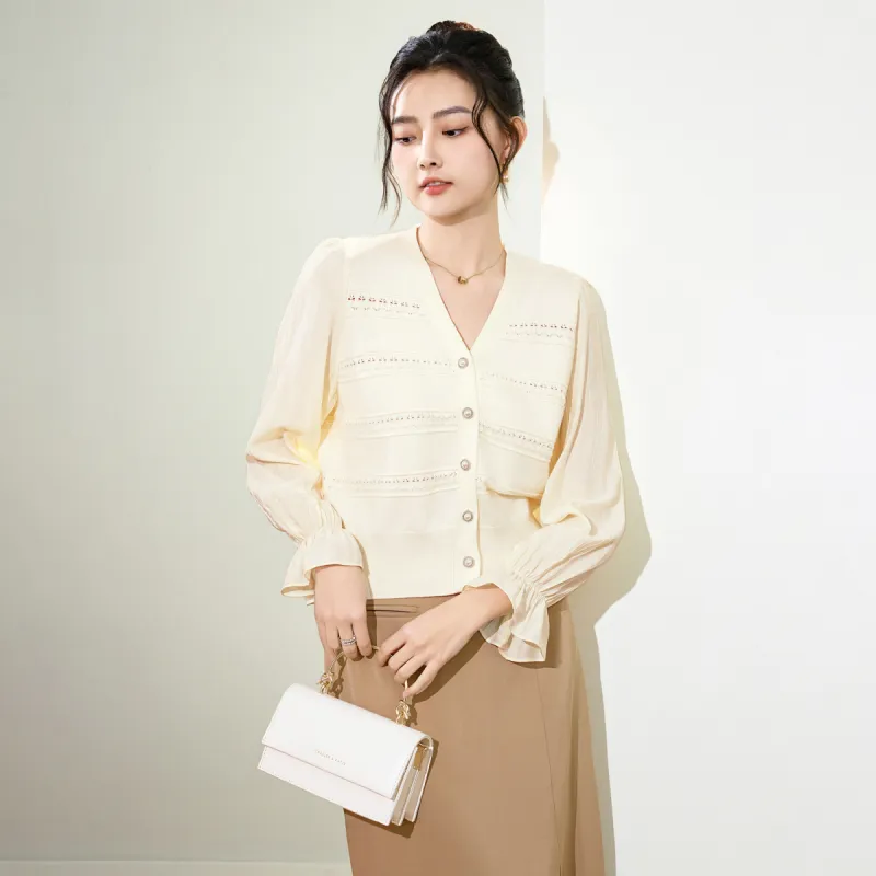 SMEN Knitwear Women's Apricot-2