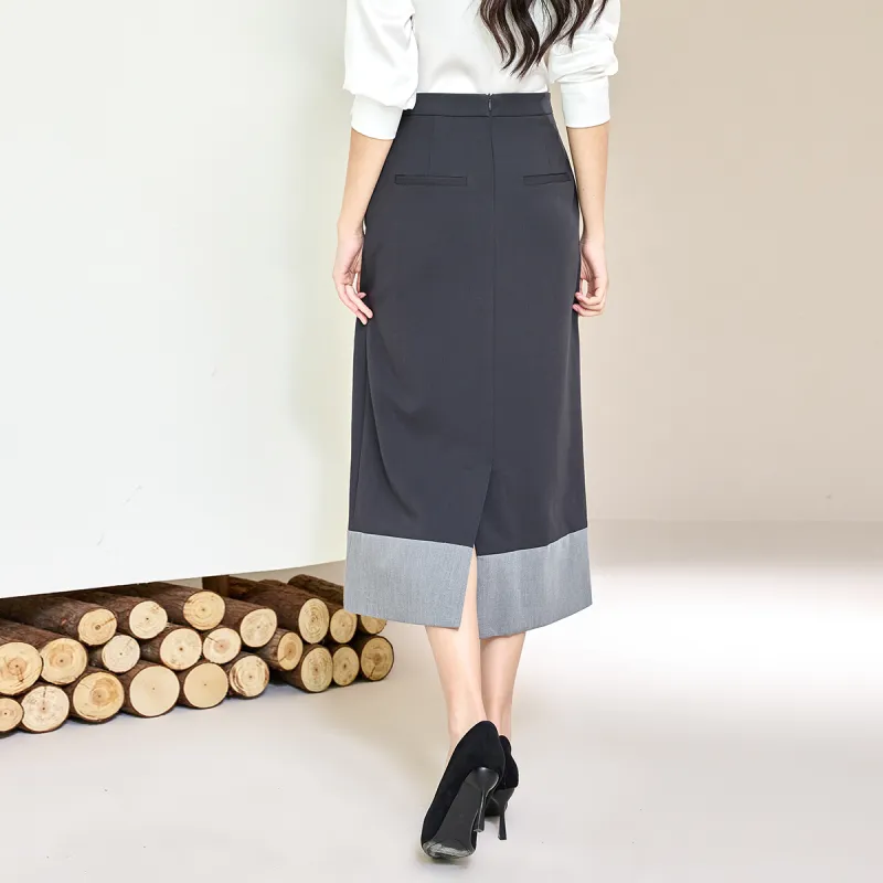 SMEN Casual Long Skirts Women's-16