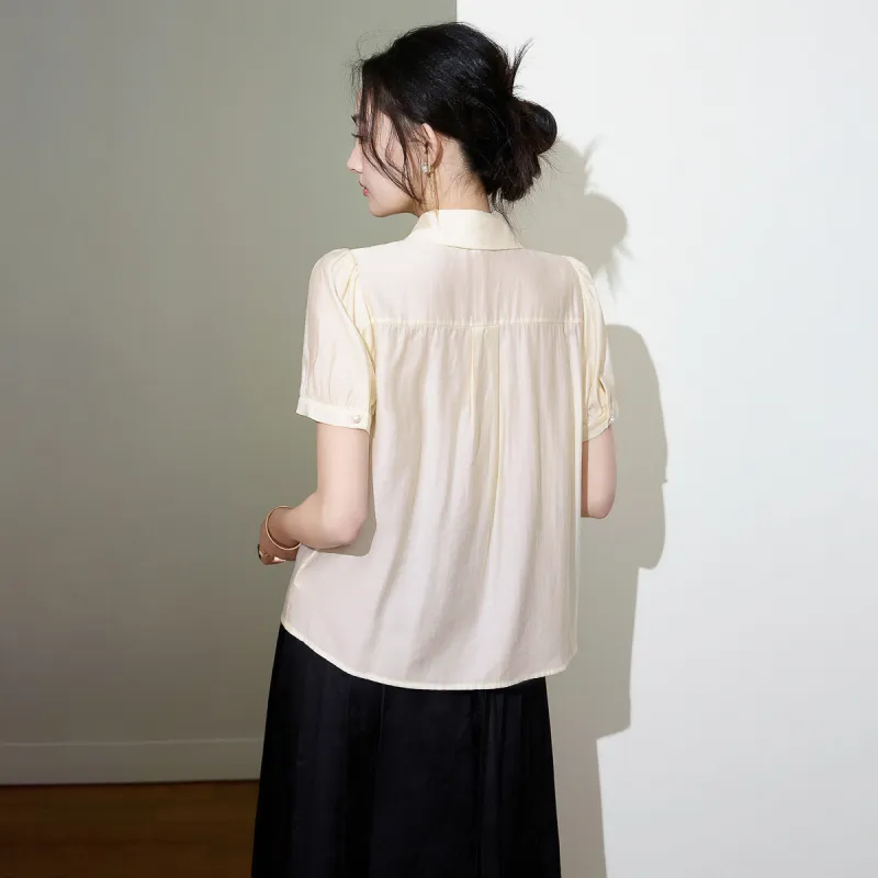 SMEN Shirts Women's Beige-10