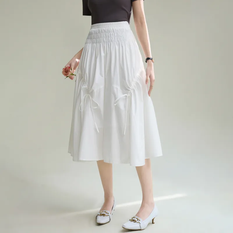 SMEN Casual Long Skirts Women's-6