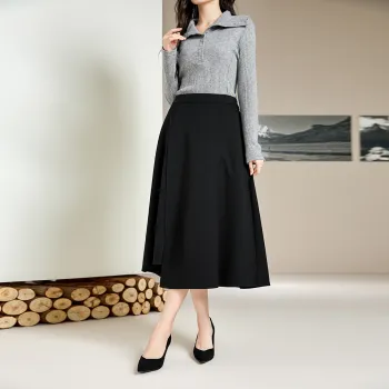 SMEN Casual Long Skirts Women's