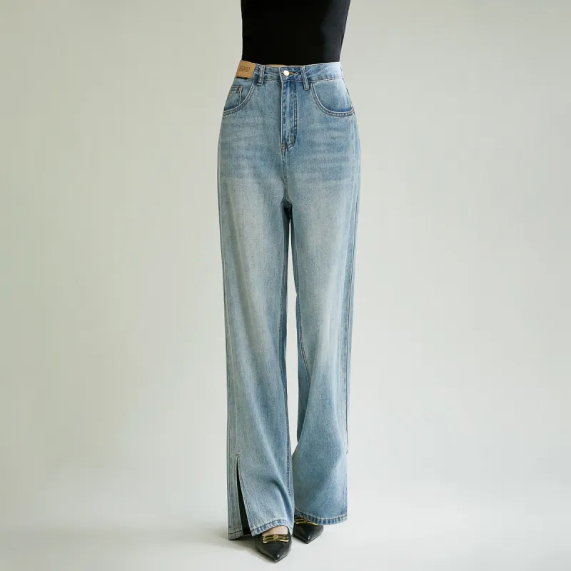 SMEN Jeans Women's Denim Blue-7