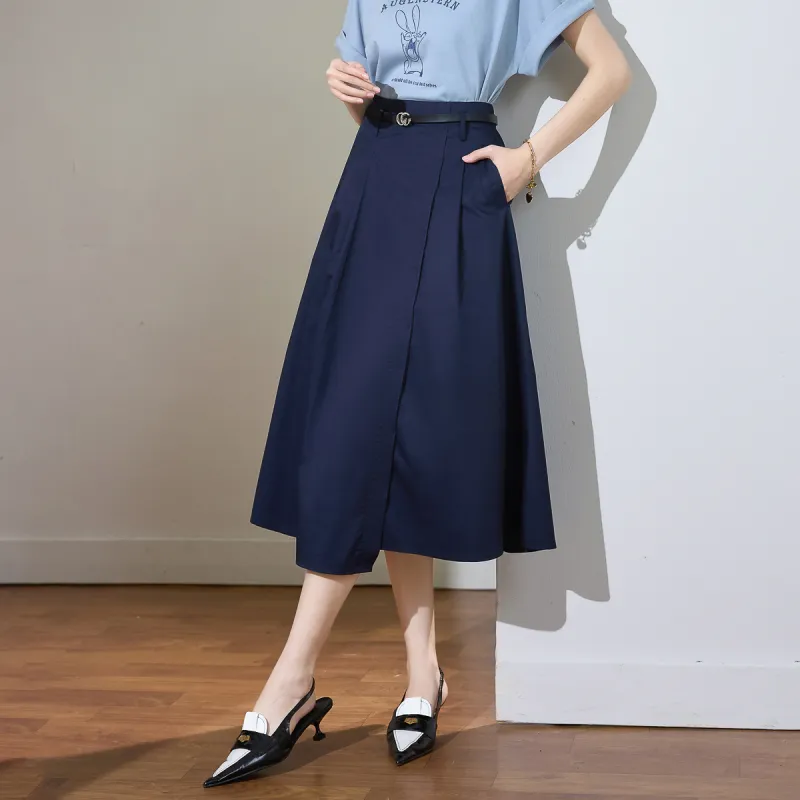 SMEN Casual Long Skirts Women's-6