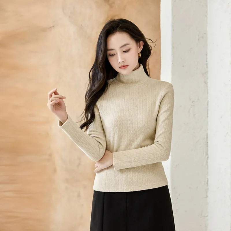 SMEN T Shirts Women's Apricot-2