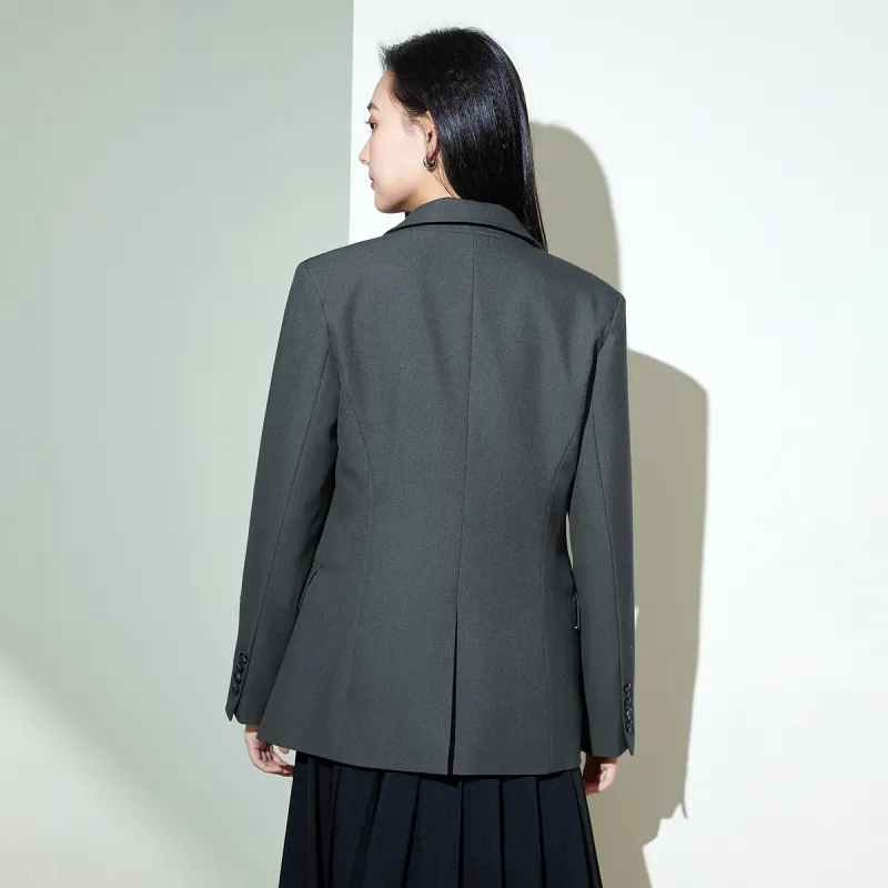 SMEN Business Suit Women's Gray-9