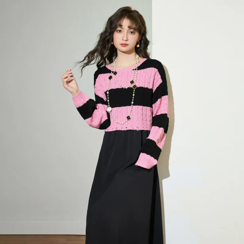 SMEN Skirt Set Women's Raspberry Pink-4