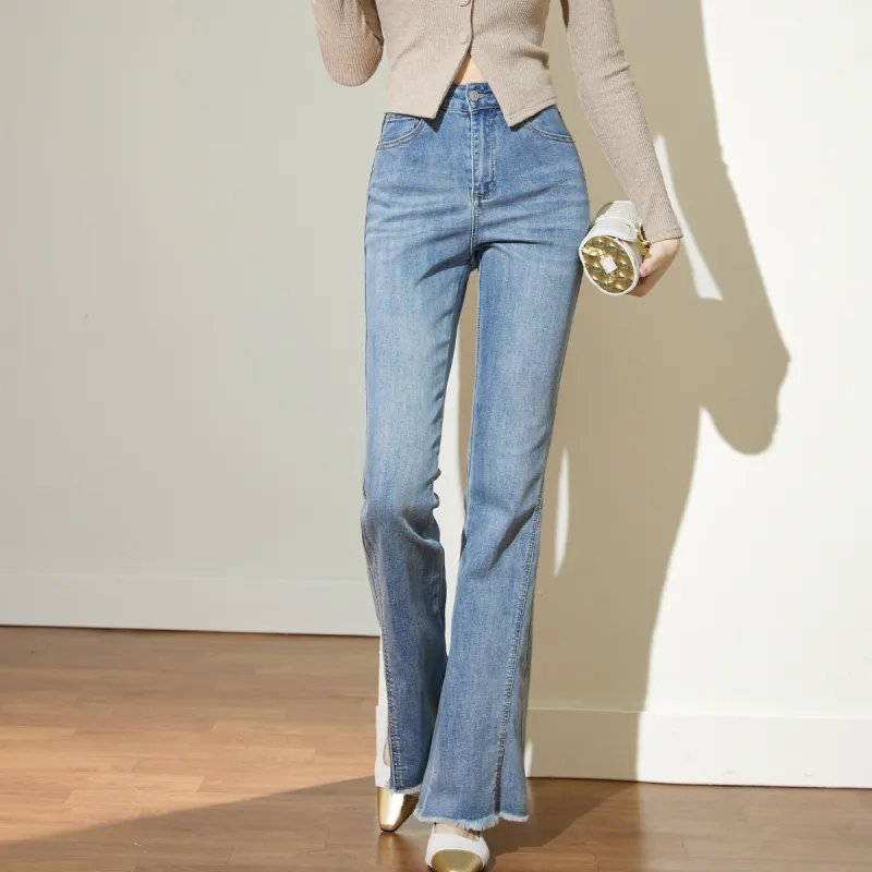 SMEN Jeans Women's Denim Blue-2
