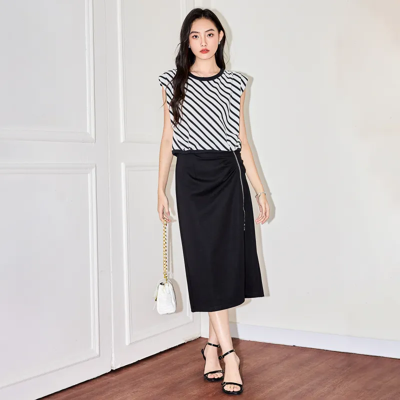 SMEN T Shirts Women's Stripes-8
