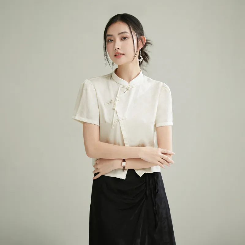 SMEN Shirts Women's Apricot-2