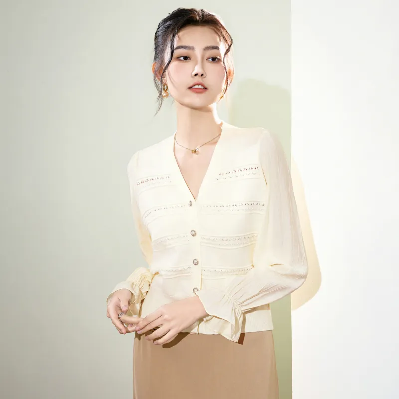 SMEN Knitwear Women's Apricot-9
