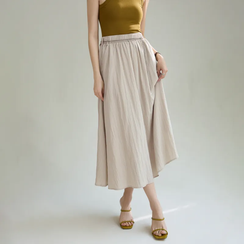 SMEN Casual Long Skirts Women's-18
