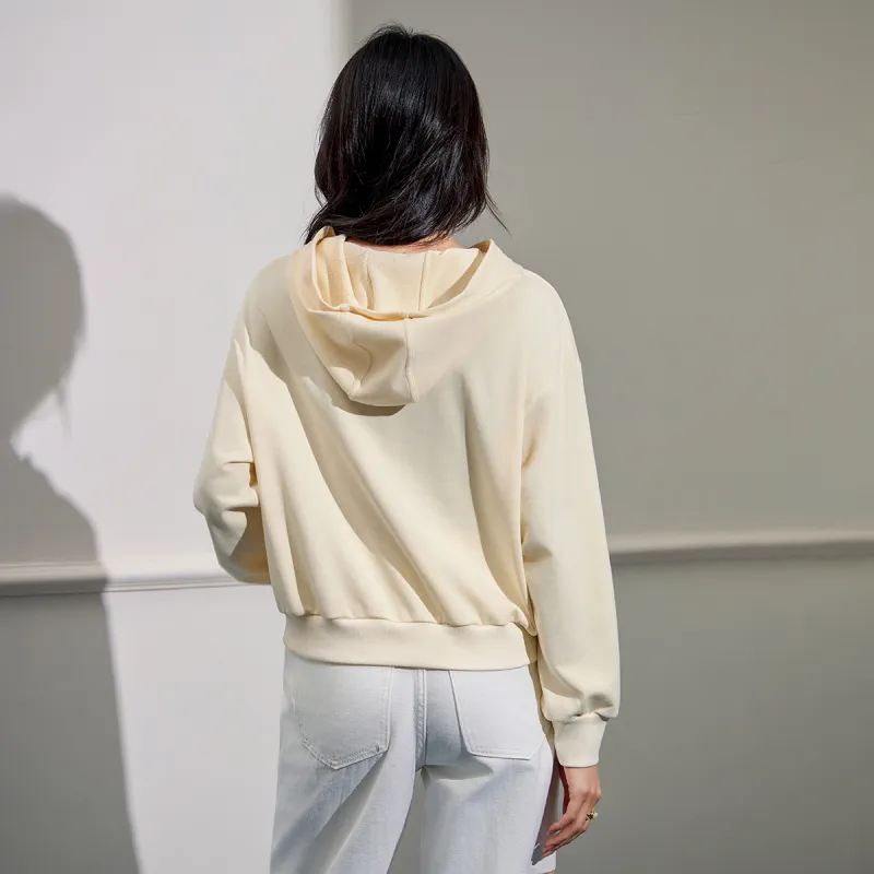 SMEN Sweatshirt Women's Apricot-1