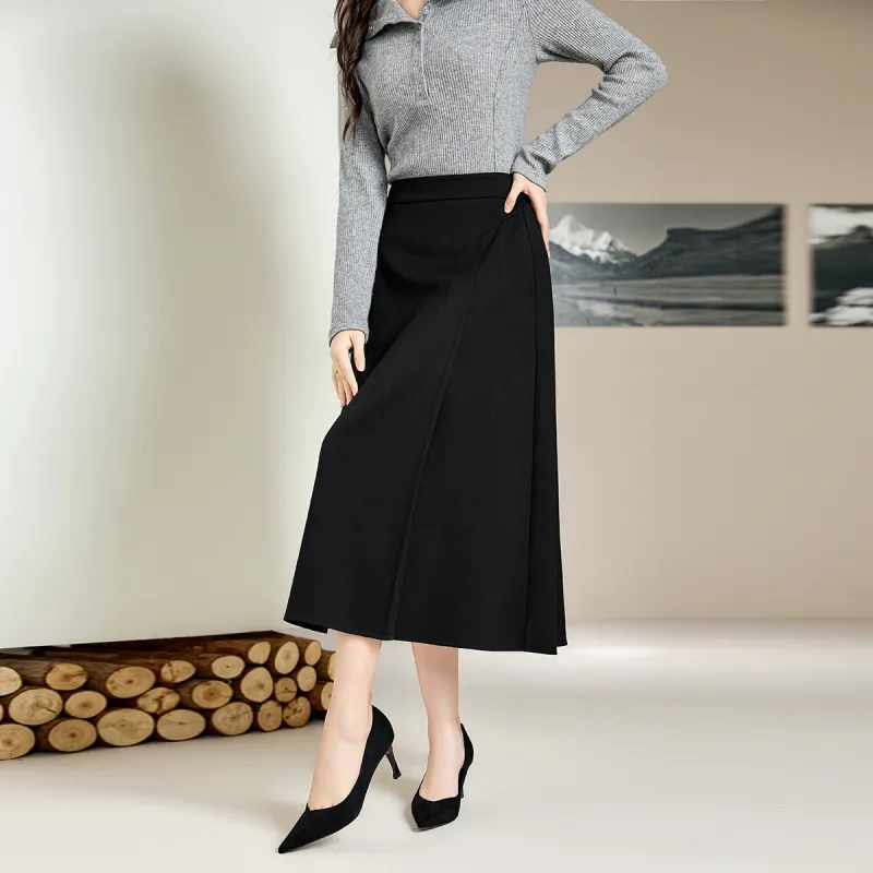SMEN Casual Long Skirts Women's-2