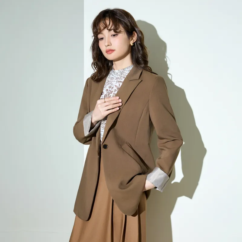 SMEN Business Suit Women's Coffee-3