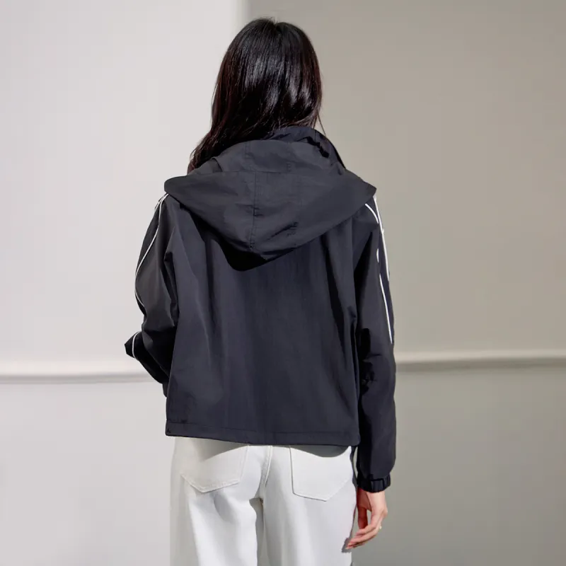 SMEN Jackets Coats Women's Black-1