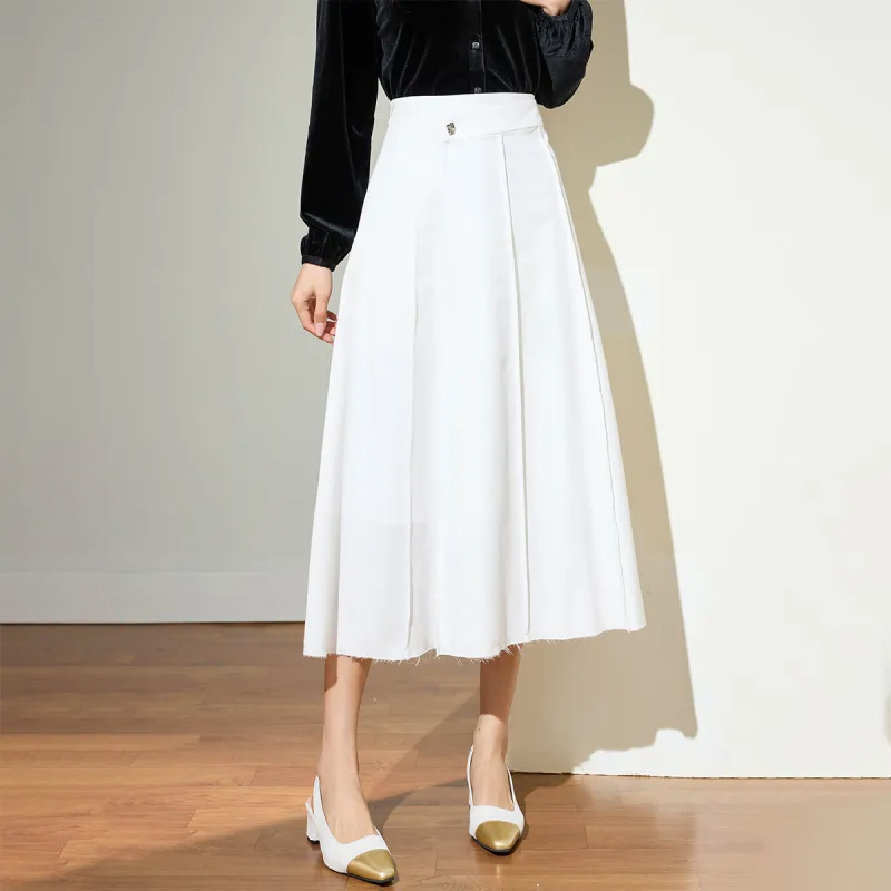 SMEN Casual Long Skirts Women's-3