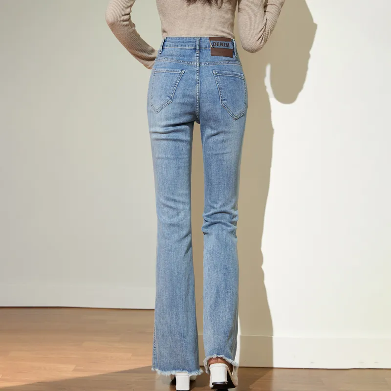 SMEN Jeans Women's Denim Blue-7