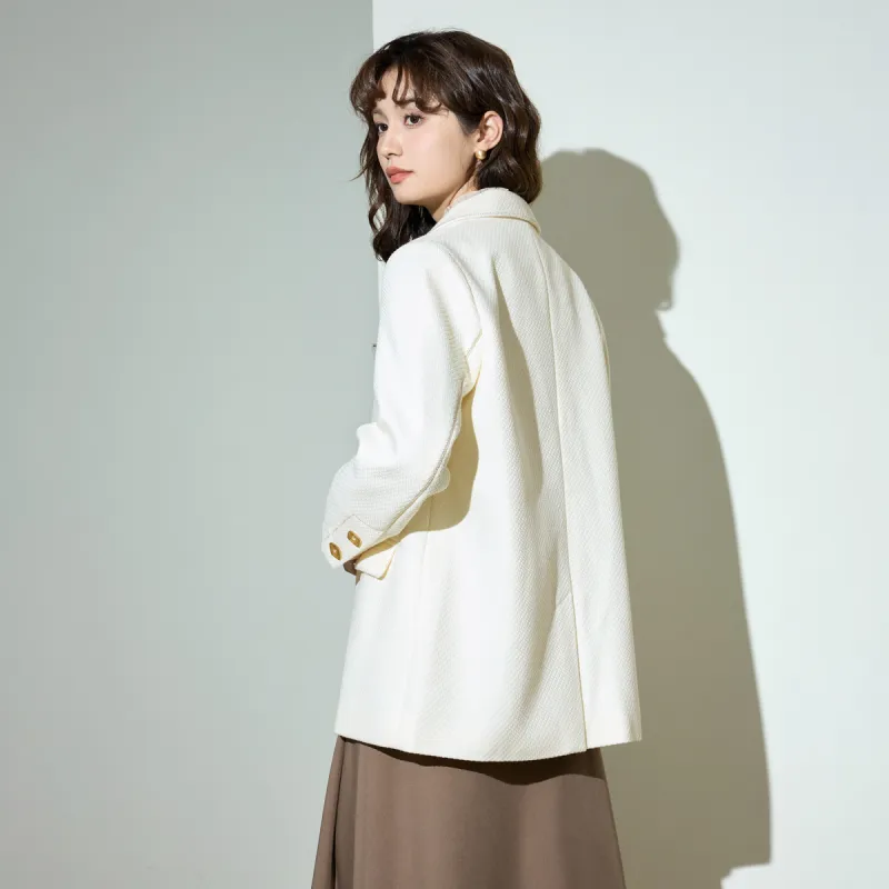 SMEN Jackets Coats Women's Beige-8