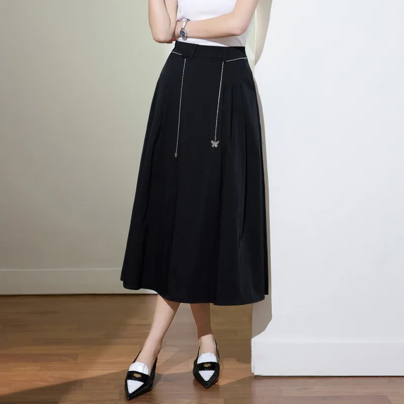 SMEN Casual Long Skirts Women's-2