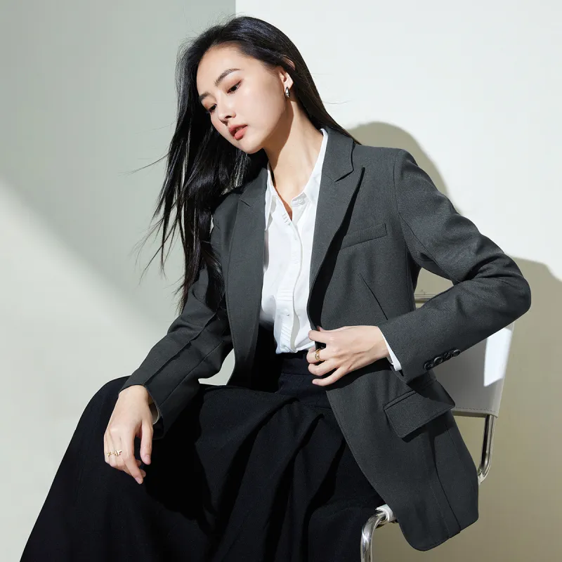 SMEN Business Suit Women's Gray-8
