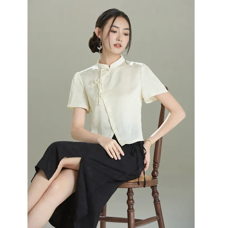 SMEN Shirts Women's Apricot-9