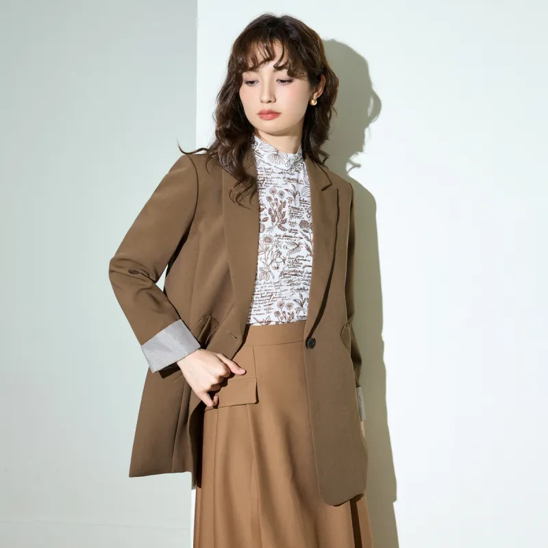 SMEN Business Suit Women's Coffee-5