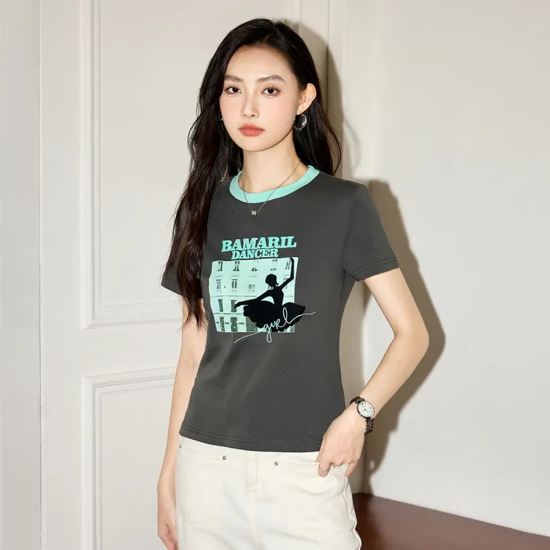 SMEN T Shirts Women's-2