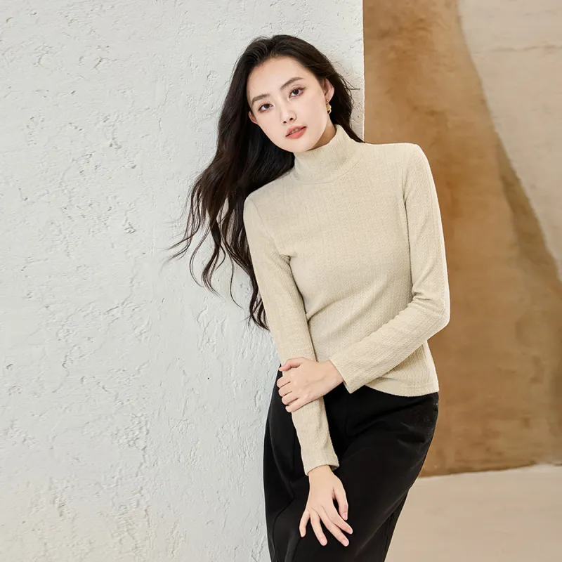 SMEN T Shirts Women's Apricot-8
