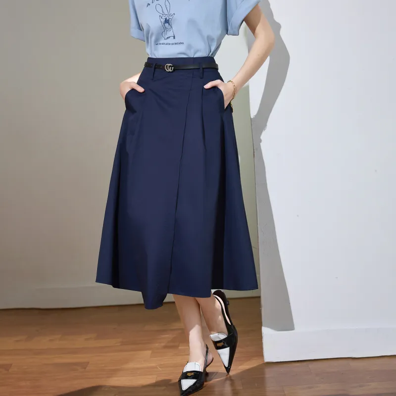 SMEN Casual Long Skirts Women's-2