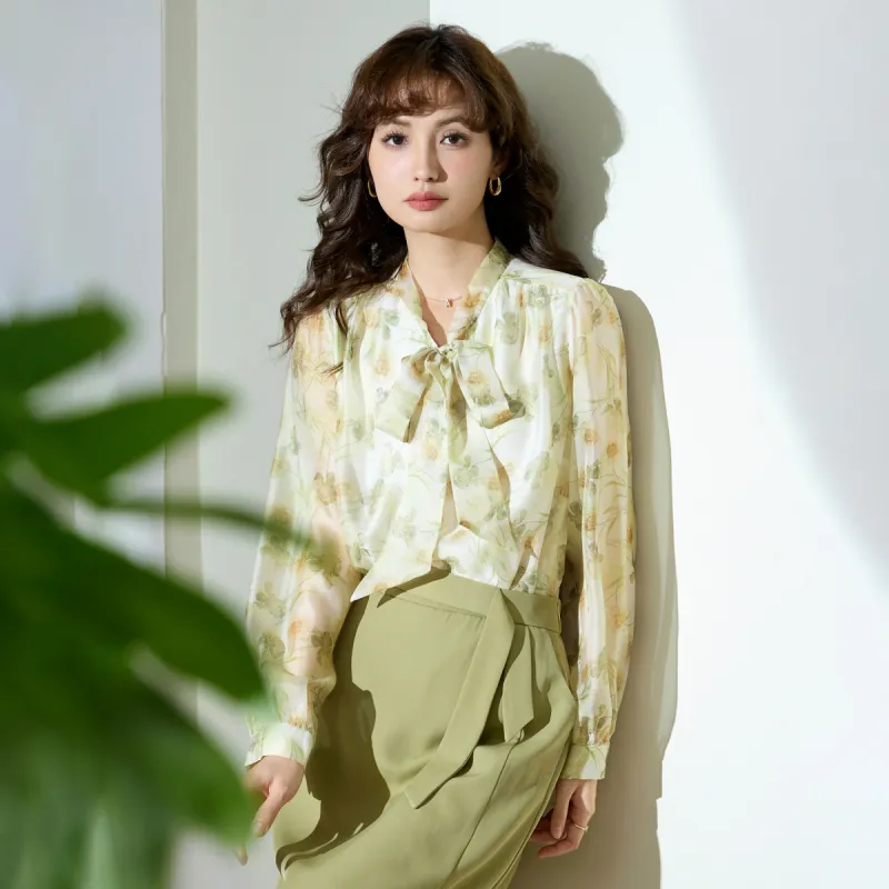 SMEN Chiffon Shirts Women's-6