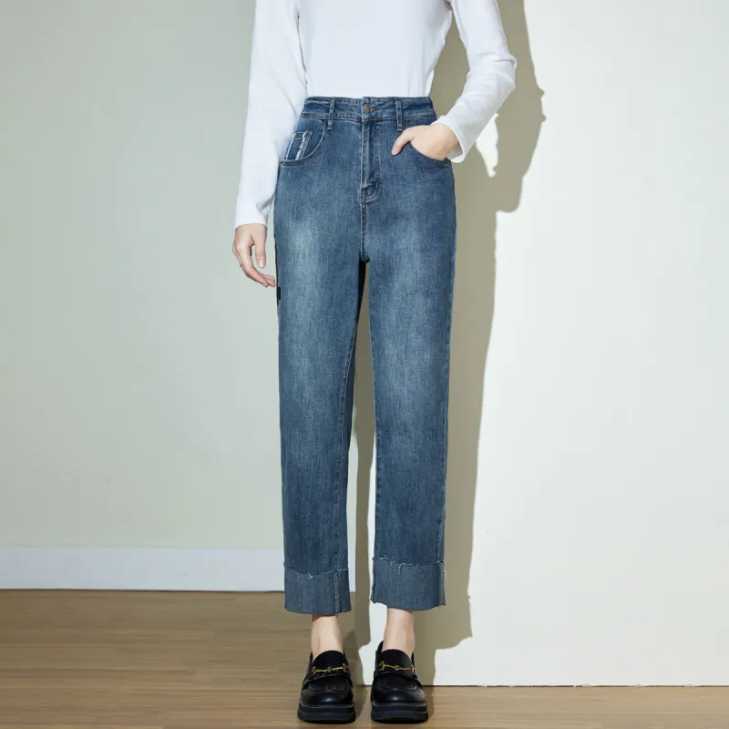 SMEN Jeans Women's Blue-2