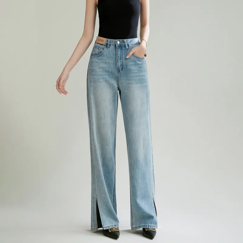 SMEN Jeans Women's Denim Blue-2