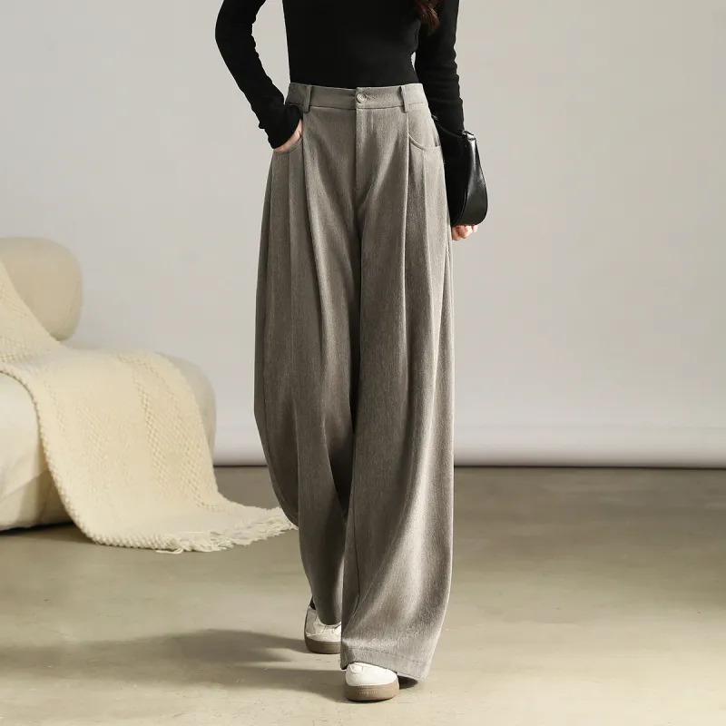 SMEN Casual Pants Women's Umber-4
