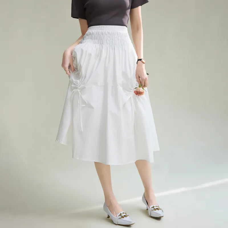SMEN Casual Long Skirts Women's-4