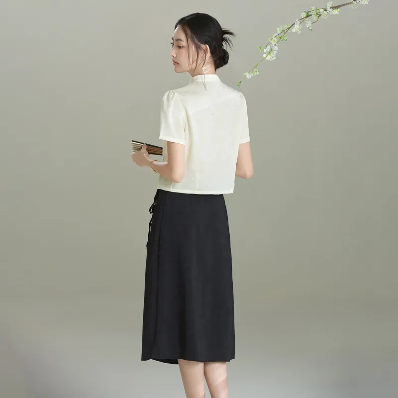 SMEN Shirts Women's Apricot-10