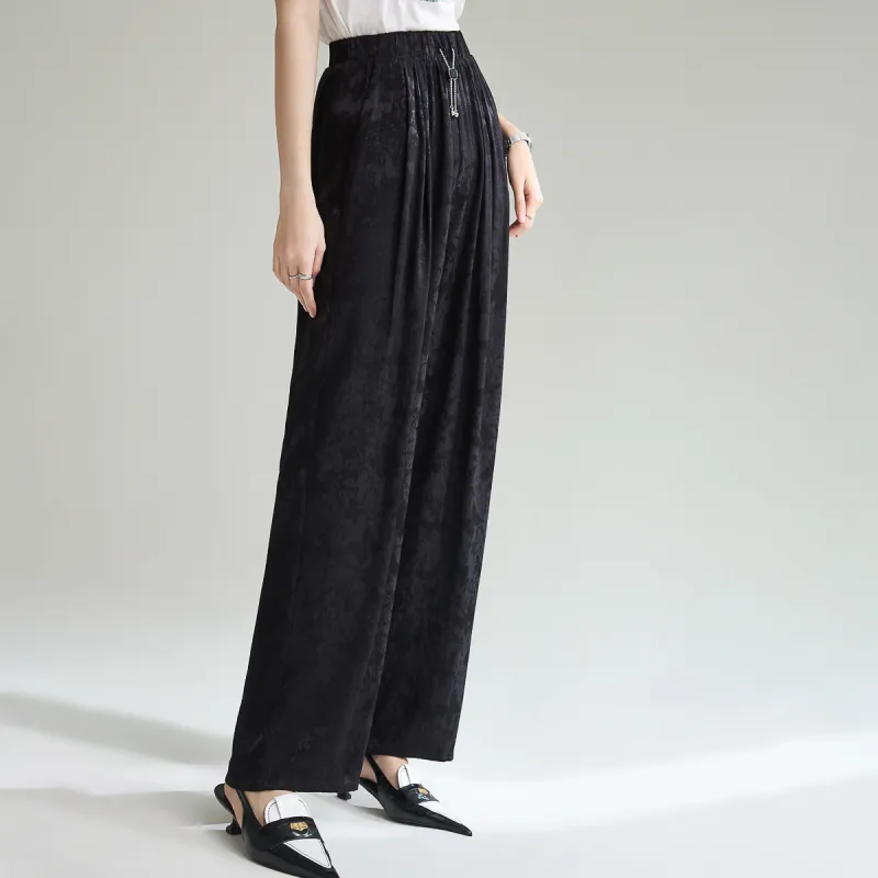 SMEN Casual Pants Women's Black-2