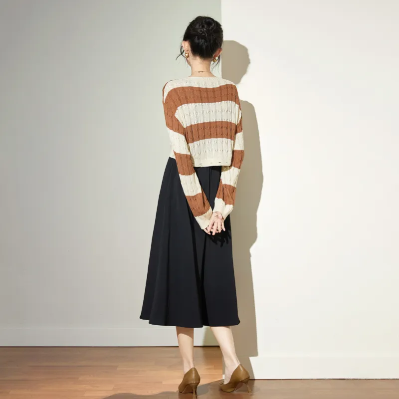 SMEN Two Piece Skirt Sets Women's-1