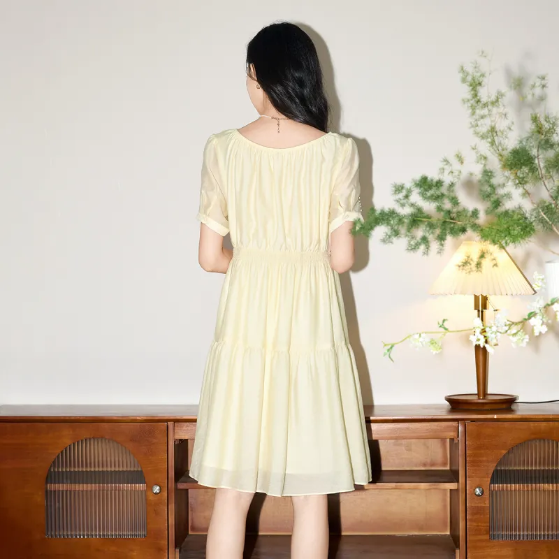 SMEN SS24 Short Sleeved Dresses Women's-1