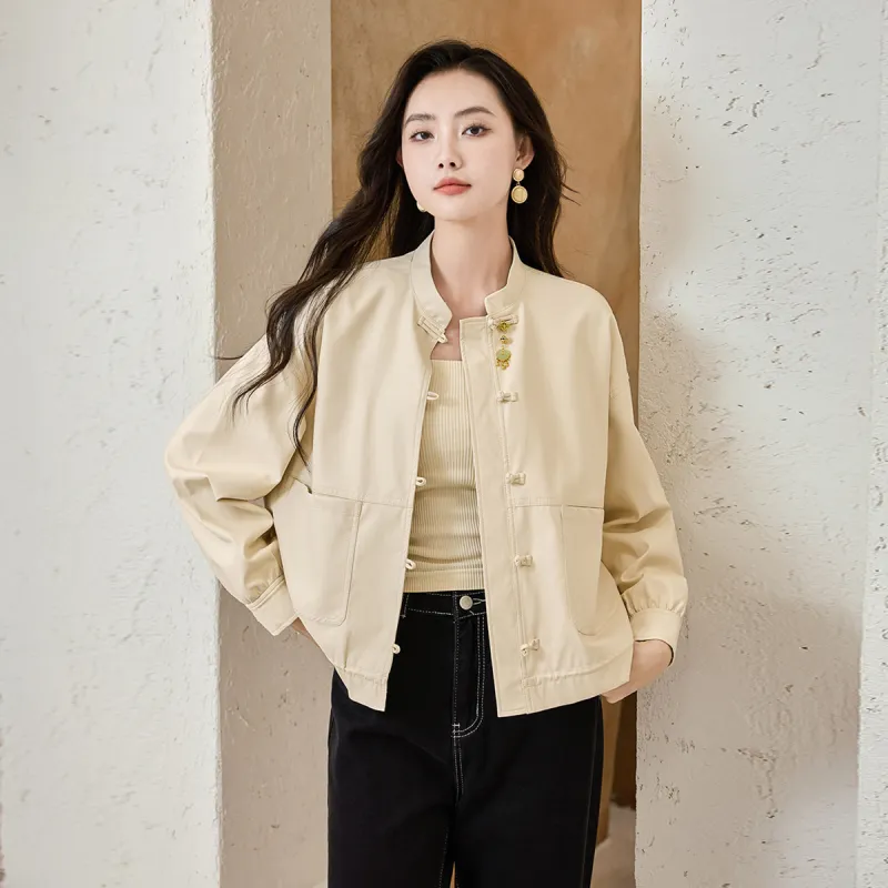 SMEN Cropped Coats Women's-3