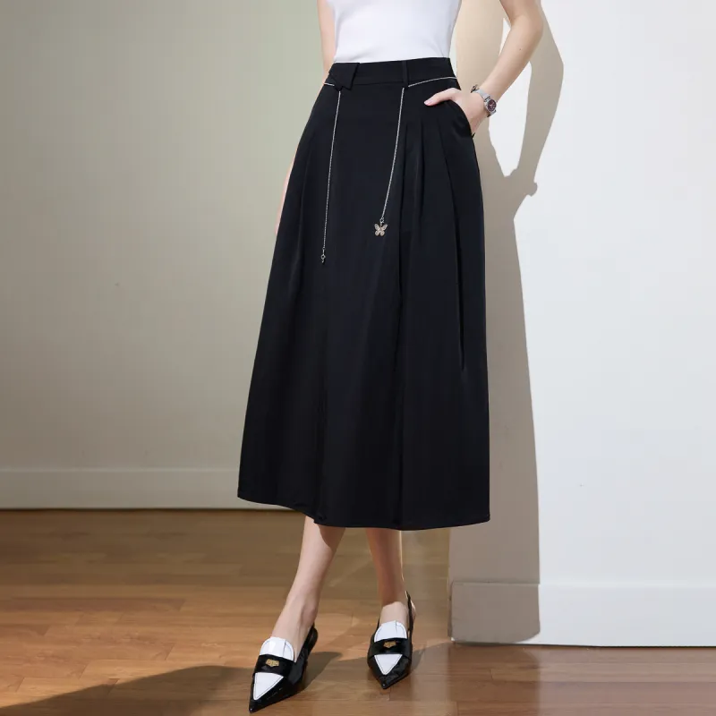 SMEN Casual Long Skirts Women's-4